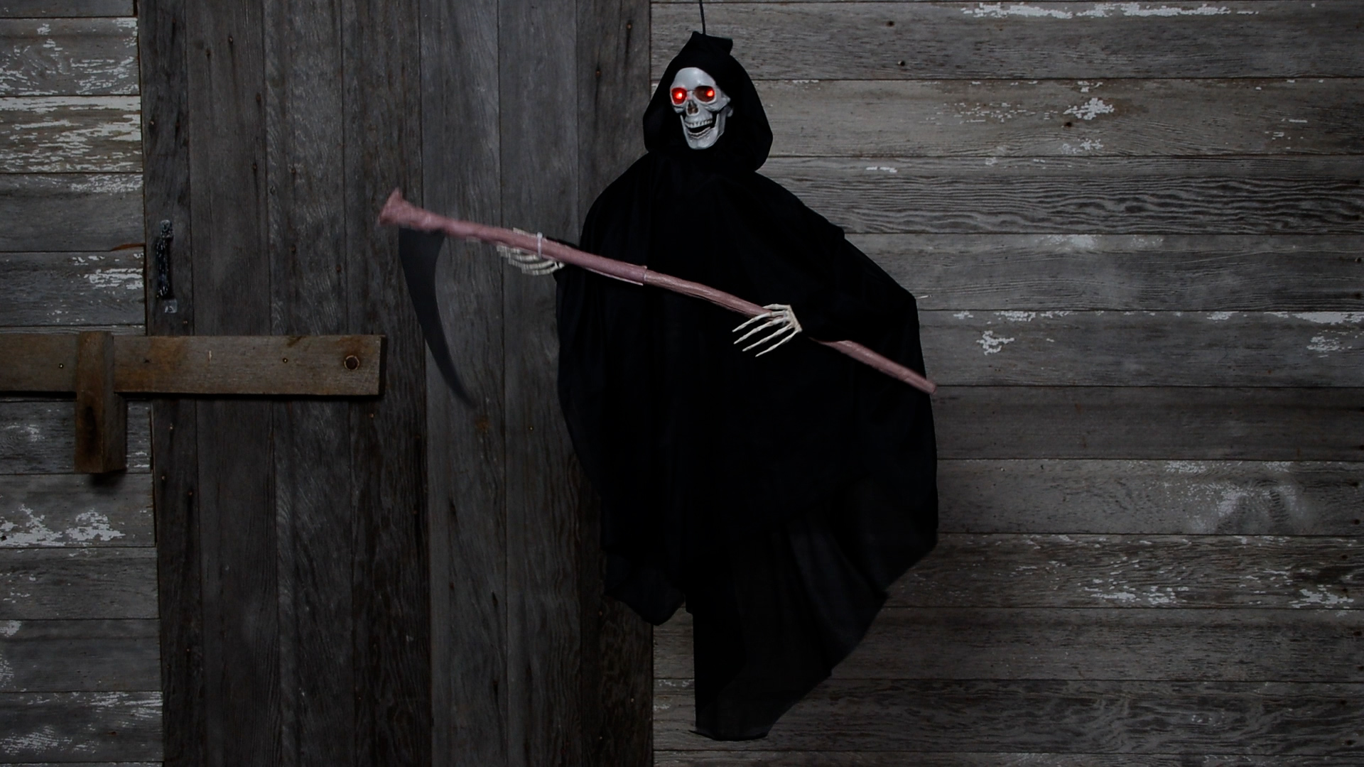 SU61337 Animated 3FT Reaper with Sickle Halloween Decoration